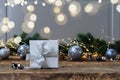 Elegant gray christmas