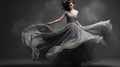 elegant gray fashion background