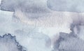Winter watercolor texture. Royalty Free Stock Photo