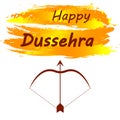 Elegant hindu banner of Dussehra festival