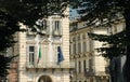 Elegant historic buildings in Turin Royalty Free Stock Photo