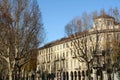 Avenues of the center of Turin Royalty Free Stock Photo