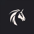 Elegant Horse Head Logo With Strong Graphic Elements