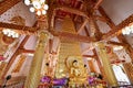 Elegant Interior of Wat Phra That Nong Bua