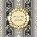 Elegant invitation cards. abstract creative backgrounds. design templates for social media Royalty Free Stock Photo