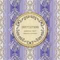 Elegant invitation cards. abstract creative backgrounds. design templates for social media Royalty Free Stock Photo