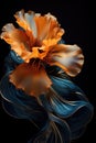 Elegant Iris Flower Artwork