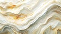 Elegant layers of soft ivory and gold meet, creating a serene abstract visual reminiscent of gentle waves