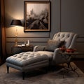 Elegant Leather Chair: A Perfect Blend Of Comfort And Style