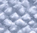 Elegant Light Blue Quilted Texture Seamless Pattern for Design Projects Royalty Free Stock Photo