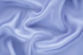 Elegant light blue silk background. Royalty Free Stock Photo