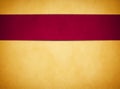 Elegant Light Gold Parchment. Rich Red Banner