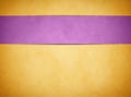 Elegant Light Gold Parchment. Textured Purple Banner Royalty Free Stock Photo