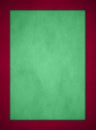 Elegant Light Green Parchment. Rich Red Textured Frame. Portrait Orientation.