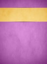 Elegant light purple grunge background. Tan gold banner. Portrait orientation. Royalty Free Stock Photo