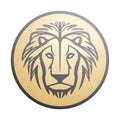 Elegant lion illustration