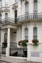 Elegant London Townhouses Royalty Free Stock Photo