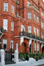 Elegant London Townhouses Royalty Free Stock Photo