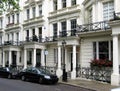 Elegant London Townhouses Royalty Free Stock Photo