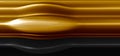 Elegant, luxury gold background with black. Melting a thick golden liquid. Expensive background for business card. Background for