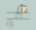 Elegant luxury 2021 Merry Christmas Happy New Year card