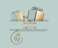 Elegant luxury 2021 Merry Christmas Happy New Year card in pastel green colour