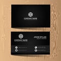 Modern and luxury business card template Premium Royalty Free Stock Photo