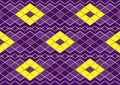 Elegant luxury pattern in traditional Mardi Gras holiday colors.