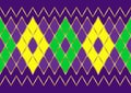 Elegant decorative luxury pattern Harlequin Mardi Gras