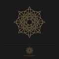 Elegant luxury photography logo design template. Lovely and Classic style. Vector illustration. - Vector