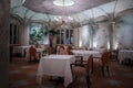 Elegant Luxury Restaurant Interior with Fine Dining Ambiance Royalty Free Stock Photo