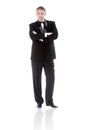 The elegant man in a classical tuxedo Royalty Free Stock Photo