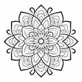 Elegant Mandalas: Clean And Simple Coloring Pages For Adults