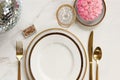 Elegant meal time Royalty Free Stock Photo