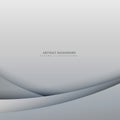 Elegant minimal gray vector background