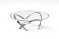 Elegant modern coffee table photorealistic 3d render