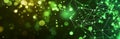An elegant and modern geometric background combining green tech and geometric shapes