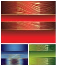 Elegant multicolored backgrounds set Royalty Free Stock Photo