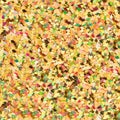 Elegant multicolored glitter, sparkle confetti texture. Christmas abstract background. Ideal seamless pattern. Royalty Free Stock Photo