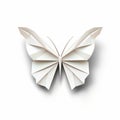 Elegant Origami Butterfly: Crisp Graphic Design With Organic Forms