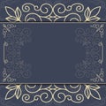 Elegant ornate background ornament for invitations, greeting card, menu. Royalty Free Stock Photo