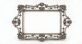 Elegant, ornate mirror frame, perfect for vintage or classical decor