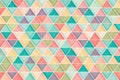 Elegant Pastel Geometric Triangles A Sophisticated Documentary Photography Background Featuring Interlocking Shapes in Royalty Free Stock Photo