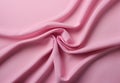 Elegant Pink Fabric With Soft Wrinkles and Texture