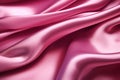 Elegant Pink Satin Fabric Texture Royalty Free Stock Photo