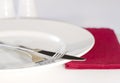 Elegant place setting Royalty Free Stock Photo