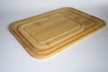 Set of Rectangular Bamboo Cutting Boards Royalty Free Stock Photo