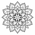 Elegant Printable Mandala Coloring Page: Free Flowers To Print