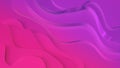 Elegant purple and pink neon color. relief. Abstract topographical background. Beautiful fluid design. chaotic ribbons create