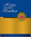 Elegant Rakhi for Brother and Sister bonding in Raksha Bandhan festival from India